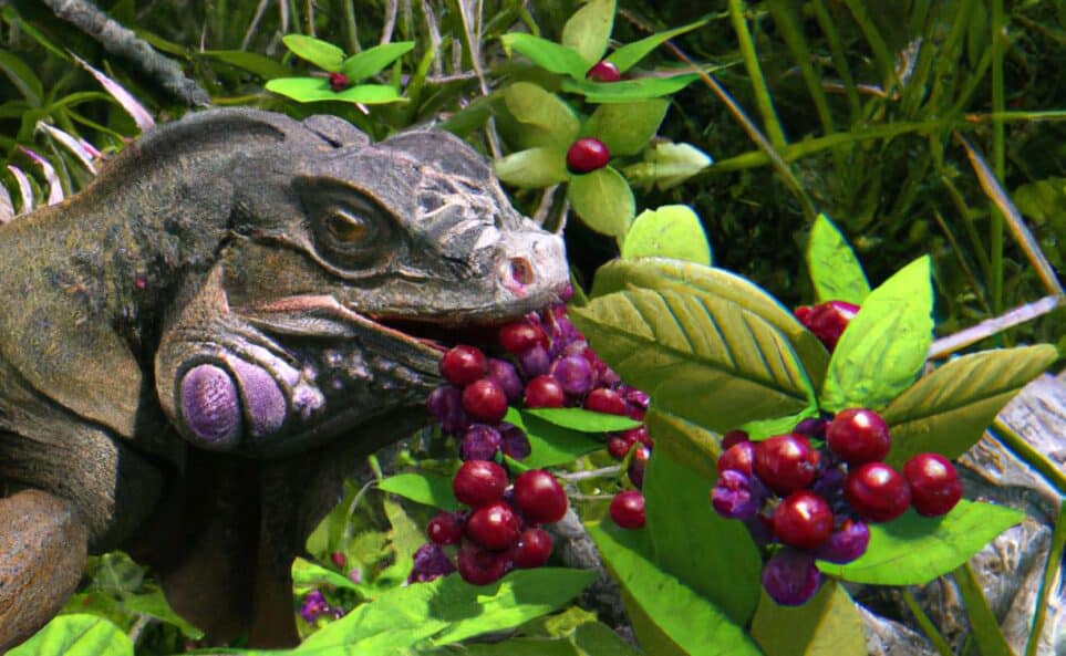 what do iguanas eat