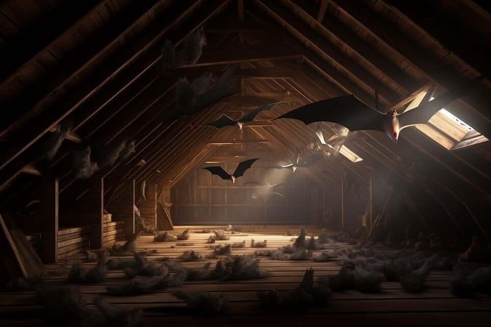 Bats Roosting in Attics