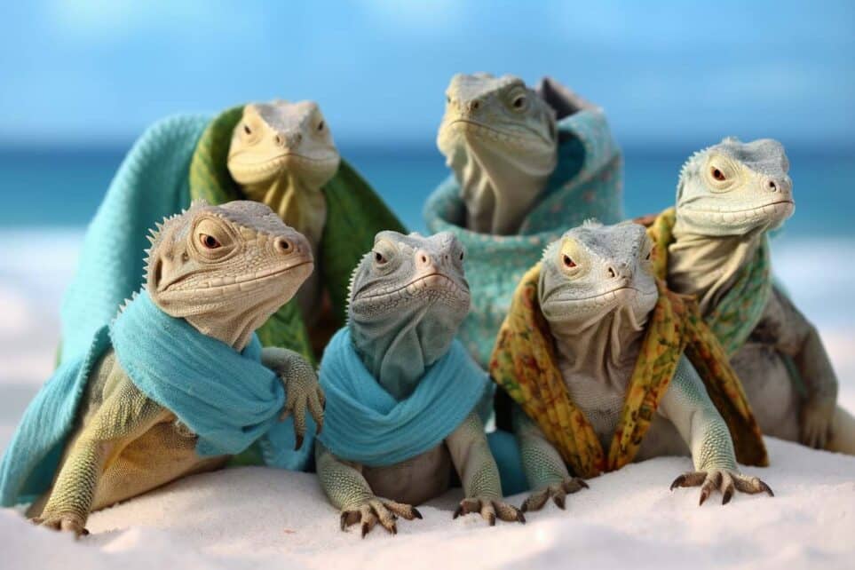 cold iguanas