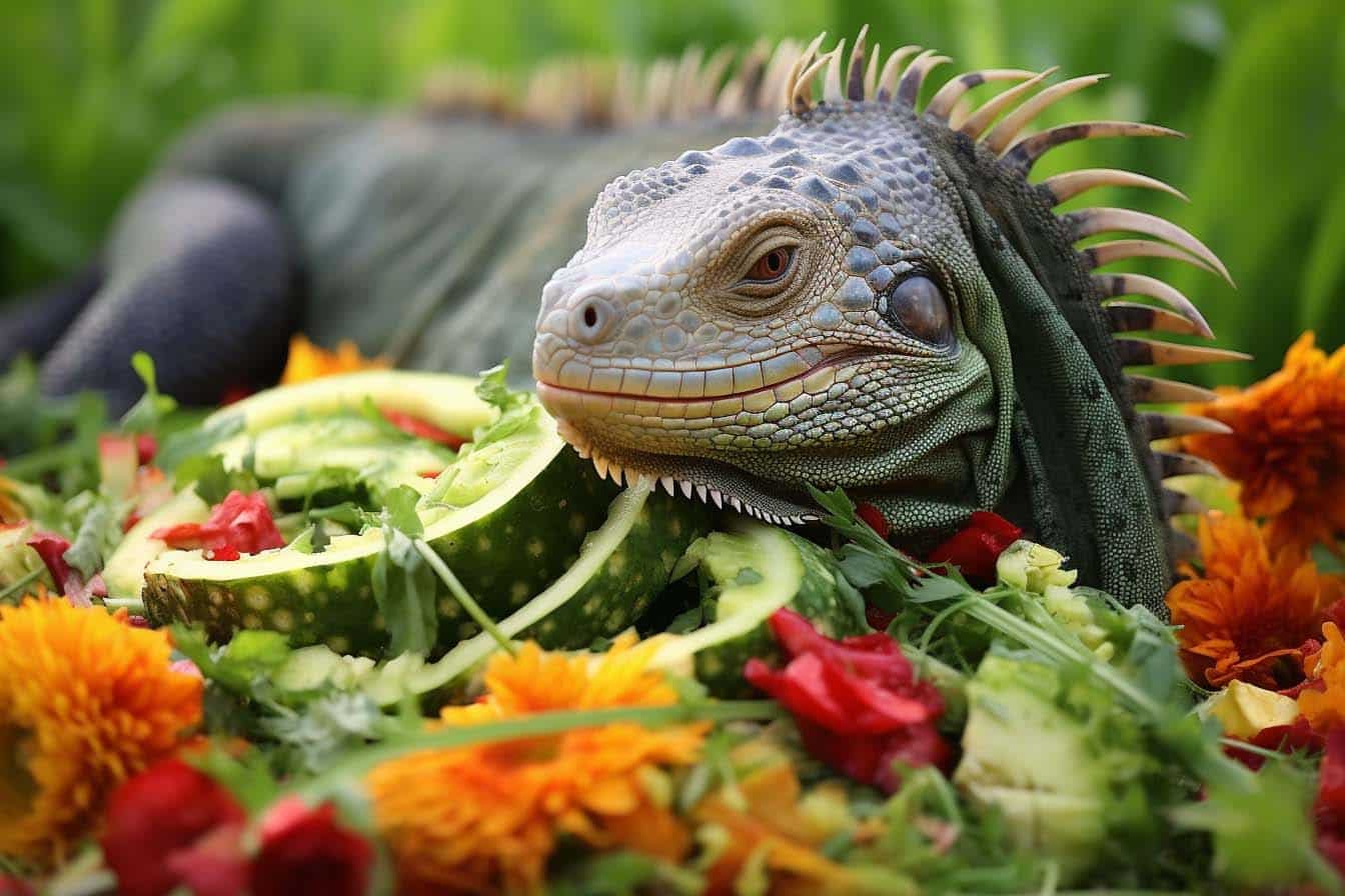 What do iguanas eat in the wild a comprehensive guide to the diet of